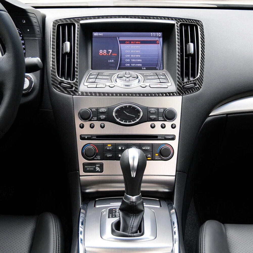 Infiniti G37 Carbon Fiber Interior Trim Kit, 42pc (2010–2013)