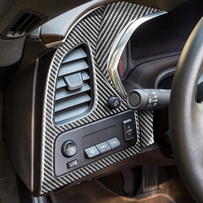 Corvette C7 Carbon Fiber Interior Trim Kit, 50pc