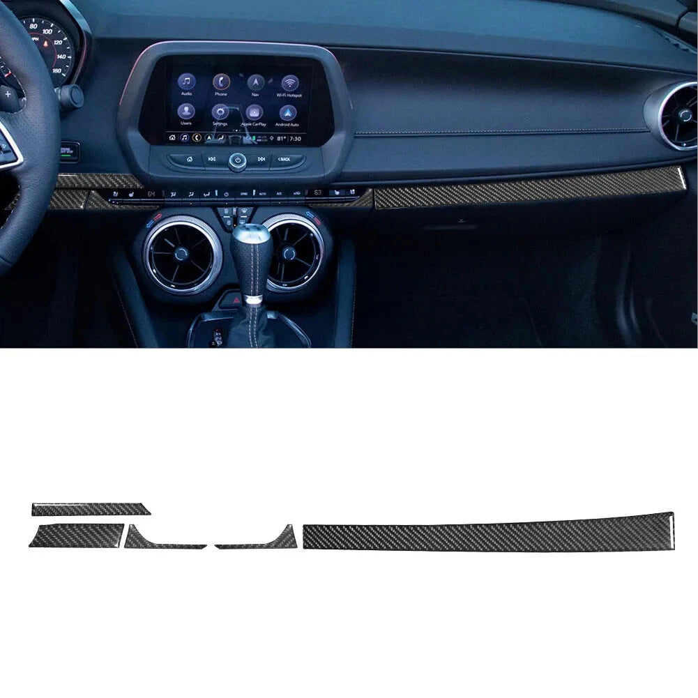 Chevrolet Camaro Carbon Fiber Interior Trim Kit, 34pc (2016–2022)