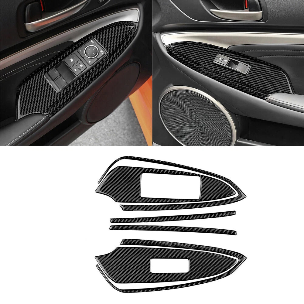 Lexus RC300/RC350 Carbon Fiber Interior Trim Kit, 54pc (2015–2020)