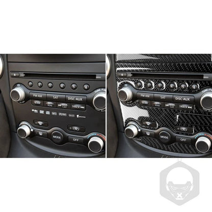 Nissan 370Z Z34 Carbon Fiber Interior Trim Kit, 17pc