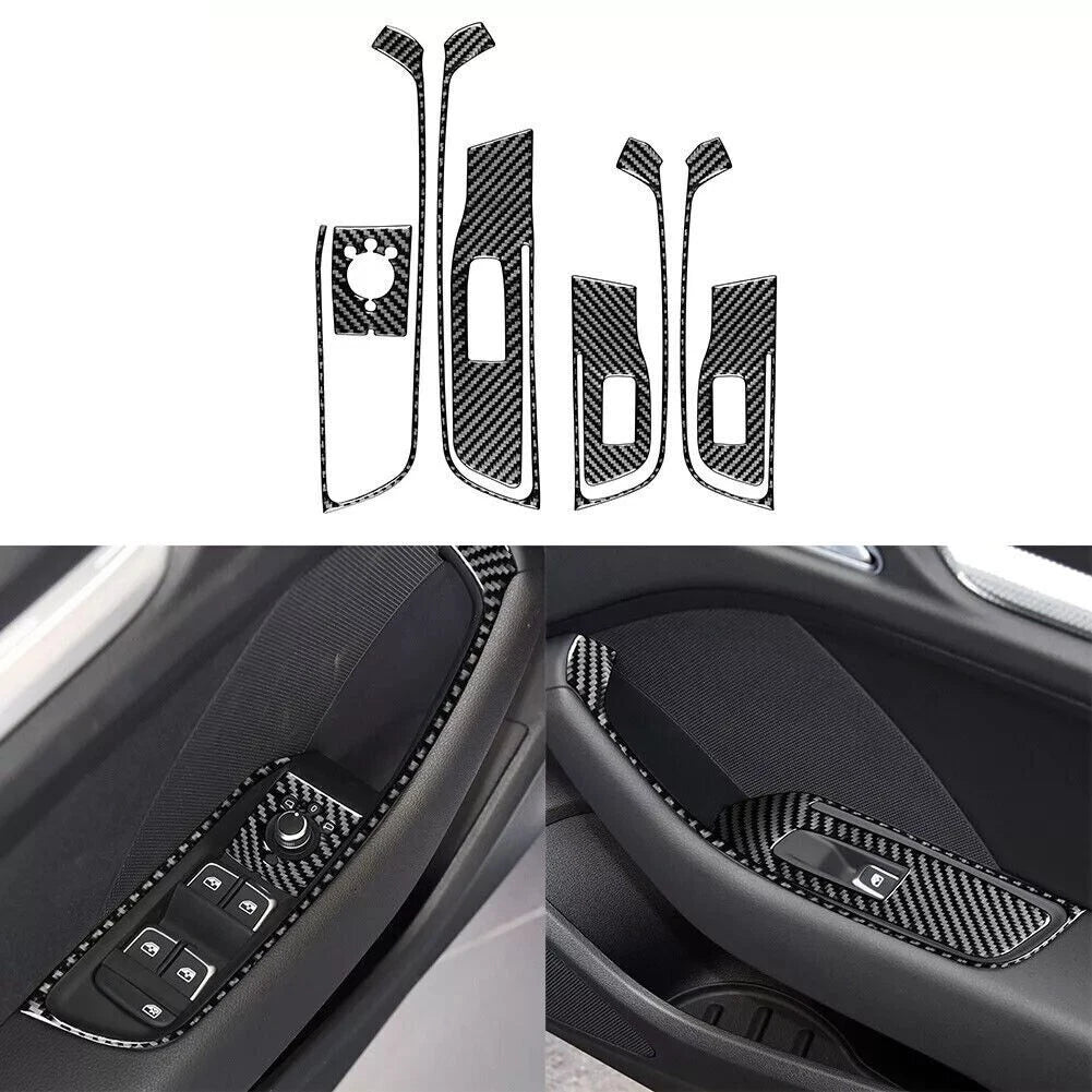 Audi A3/S3/RS3 8V Carbon Fiber Interior Trim Kit, 30pc (2013–2019)