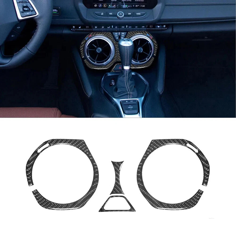 Chevrolet Camaro Carbon Fiber Interior Trim Kit, 34pc (2016–2022)