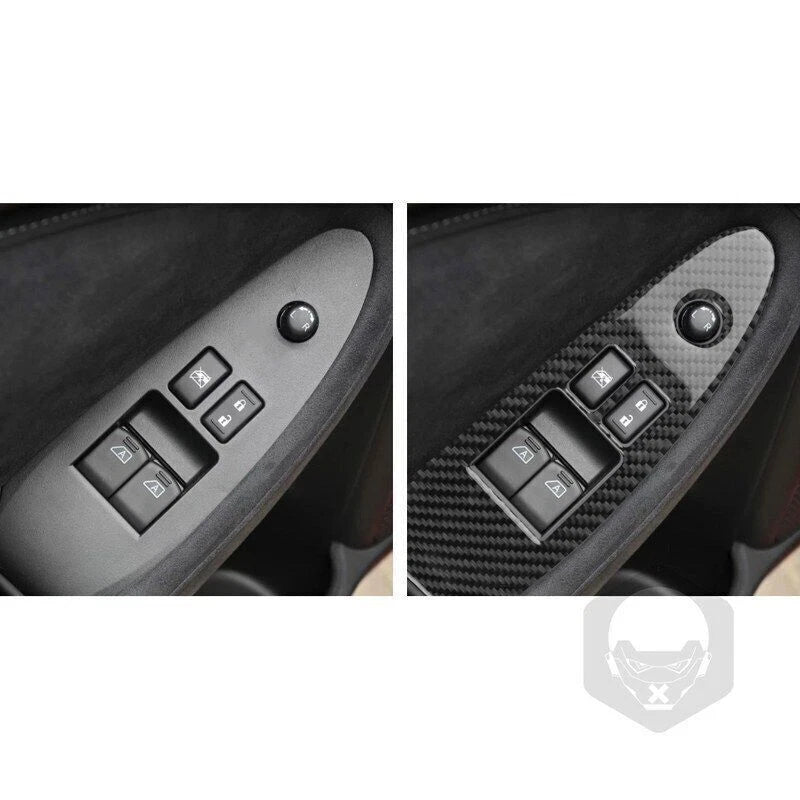 Nissan 370Z Z34 Carbon Fiber Interior Trim Kit, 17pc