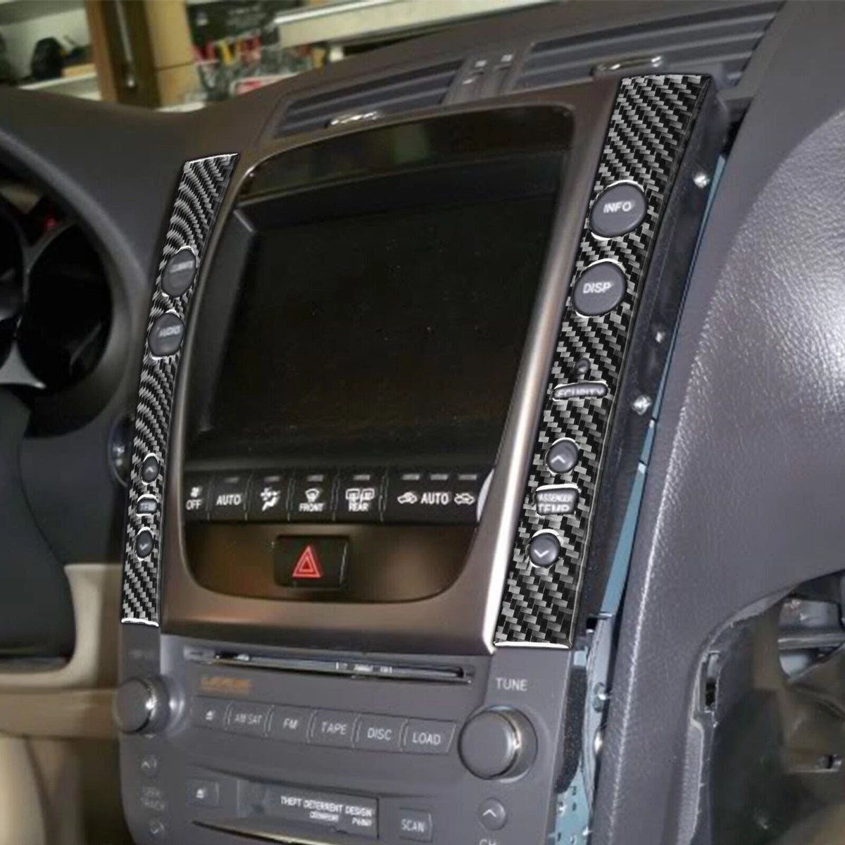 Lexus GS Carbon Fiber Interior Trim Kit, 28pc (2006–2011)