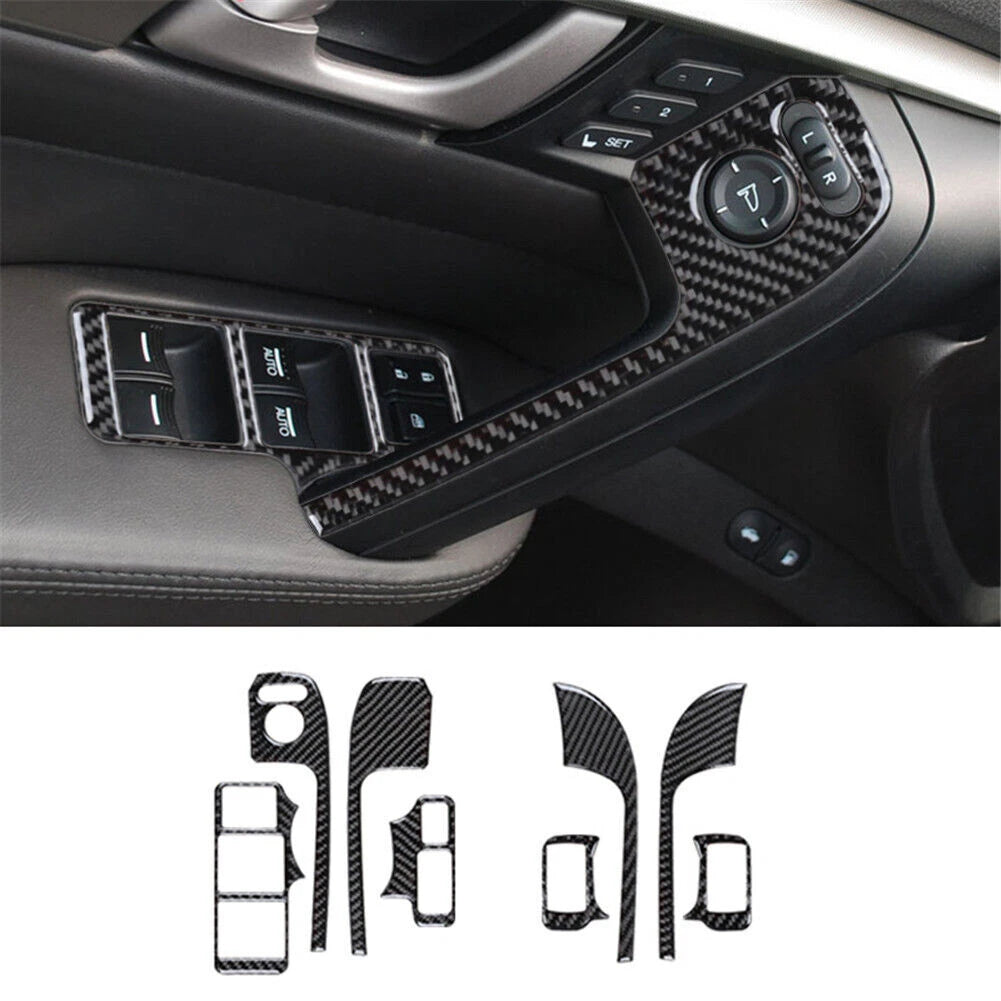 Acura TL (2009-2014) 27Pcs Carbon Fiber Full Interior Kit Cover Trim
