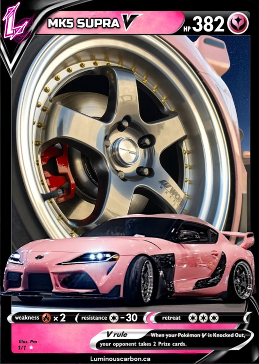 PRO POKECARZ- PINK MK5 SUPRA