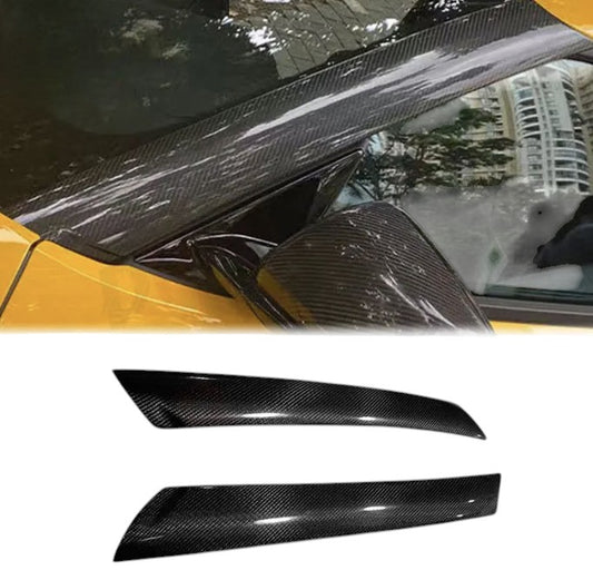 Carbon Fiber Front A-Pillar Trim – For Toyota Supra A90 / A91
